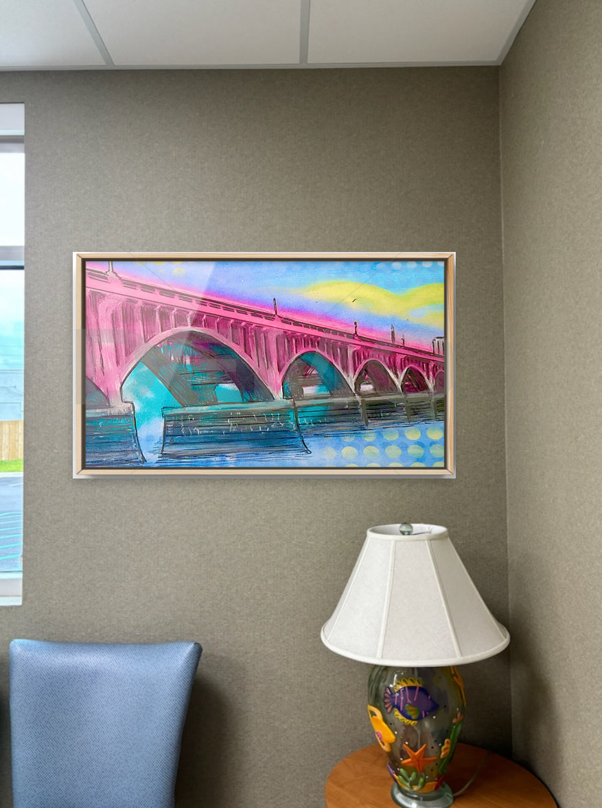Lexington Pediatrics Pop Art Lobby Series of 4                 (framing and installation included)