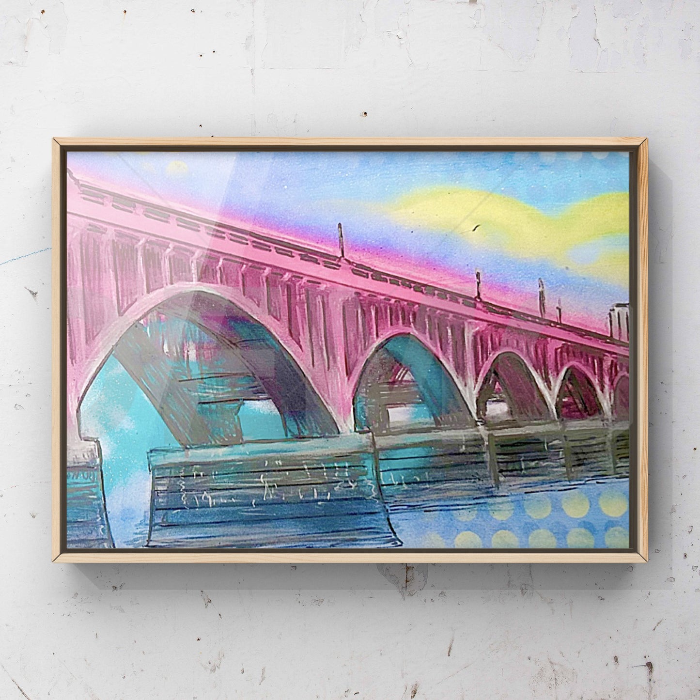 Lexington Pediatrics Pop Art Lobby Series of 4                 (framing and installation included)